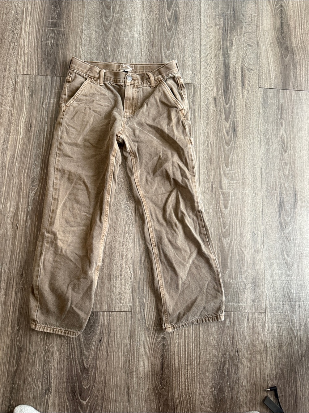 art class Brown Kids Jeans - Tan Workwear Style